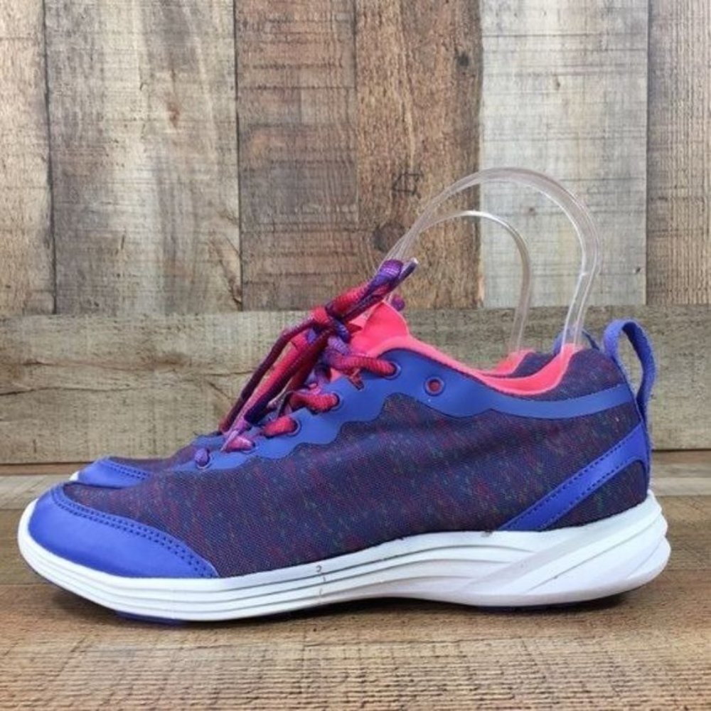 3/$20 Vionic Blue Agile Fyn Athletic Shoes Orthotic Womens 5 Lace Up Sneakers - Picture 6 of 13